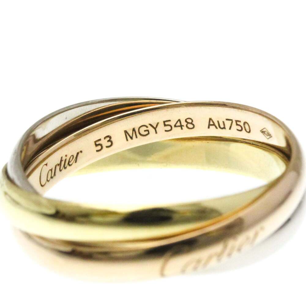 CARTIER Authentic 18k Gold Trinity Ring - Picture 8 of 9